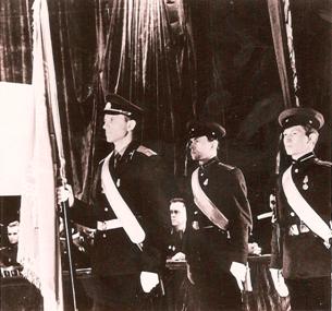 Вручение ордена Красного Знамени. 1967г.